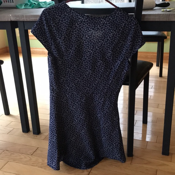 Shein dress, navy with white flowers - Picture 2 of 6